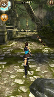 Lara Croft Relic Run level gameplay livello