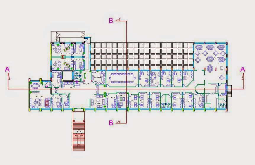 تصميم مبنى رئاسة جامعة اليرموك (Redesign) ديكور دوت كوم