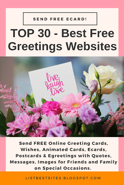 Best Free Greetings Ecards Sites