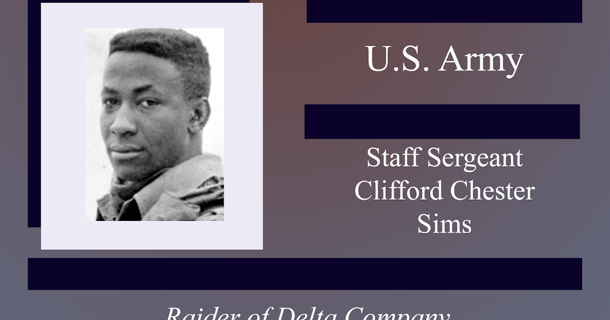 A Soldier's Story Staff Sergeant Clifford Chester Sims