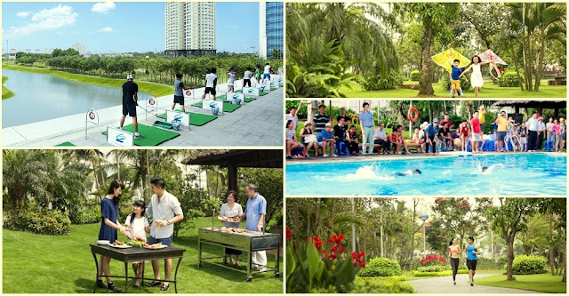 Tiện ích nội khu chung cư Ciputra The Link 345