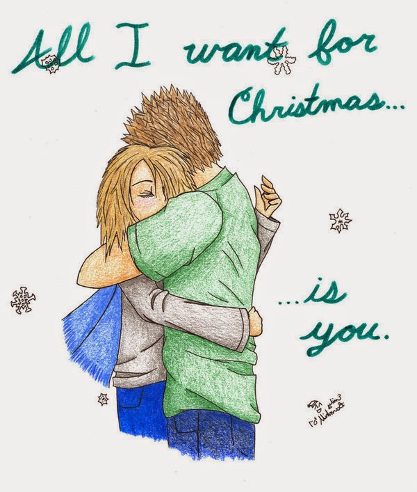 Merry Christmas to girlfriend love quotes her him romantic boyfriend line text sms messgae