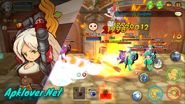 Dragonsaga MOD APK high damage & defense Dragonsaga MOD APK