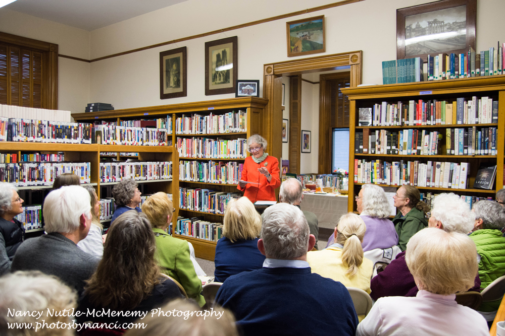Mimi Baird at Weathersfield Proctor Library WeathersfieldVT VT 