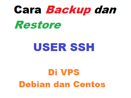 Cara Backup dan Restore User SSH di VPS Debian dan Centos Cara Backup dan Restore User SSH di VPS Debian dan Centos