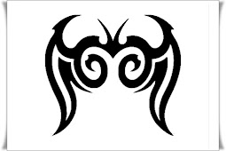 Freier Vektor der Schmetterlings-Tätowierung/Butterfly Tattoo free vector