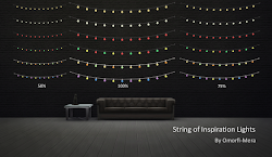 lights string sims inspiration ts4 cc mera omorfi lighting ts3 objects conversion fairy sims4 mods bedroom four downloads clutter under