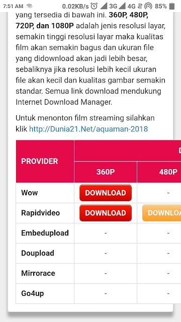 Cara Download Film Terbaru Dan Gratis Lk21 Di Laptop dan Android 2019