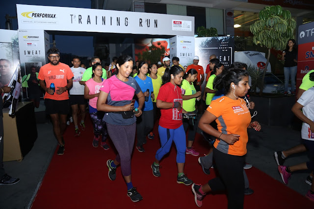 Performax organised training run today, under the initiative of Airtel Hyderabad Marathon 2017 Performax organised training run today, under the initiative of Airtel Hyderabad Marathon 2017