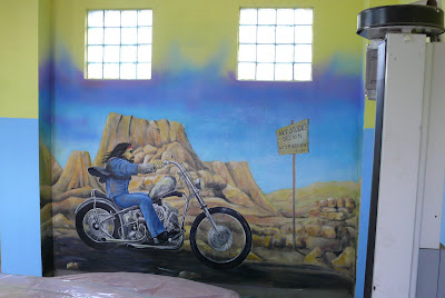 Malowanie scian Artystyczne malowanie ściany Harley Devidson Warszawa