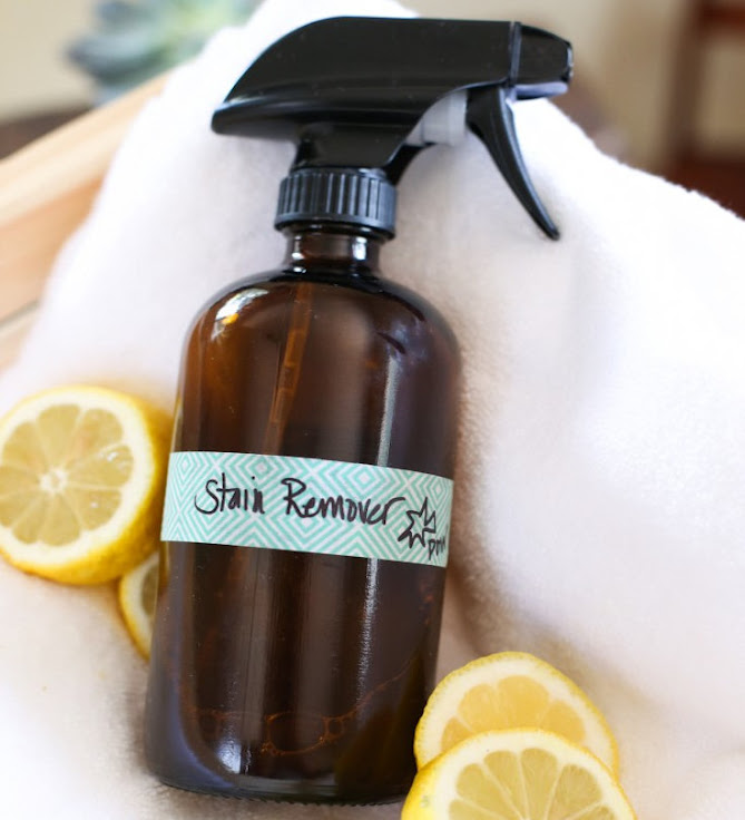 Natural homemade stain remover clothes stains