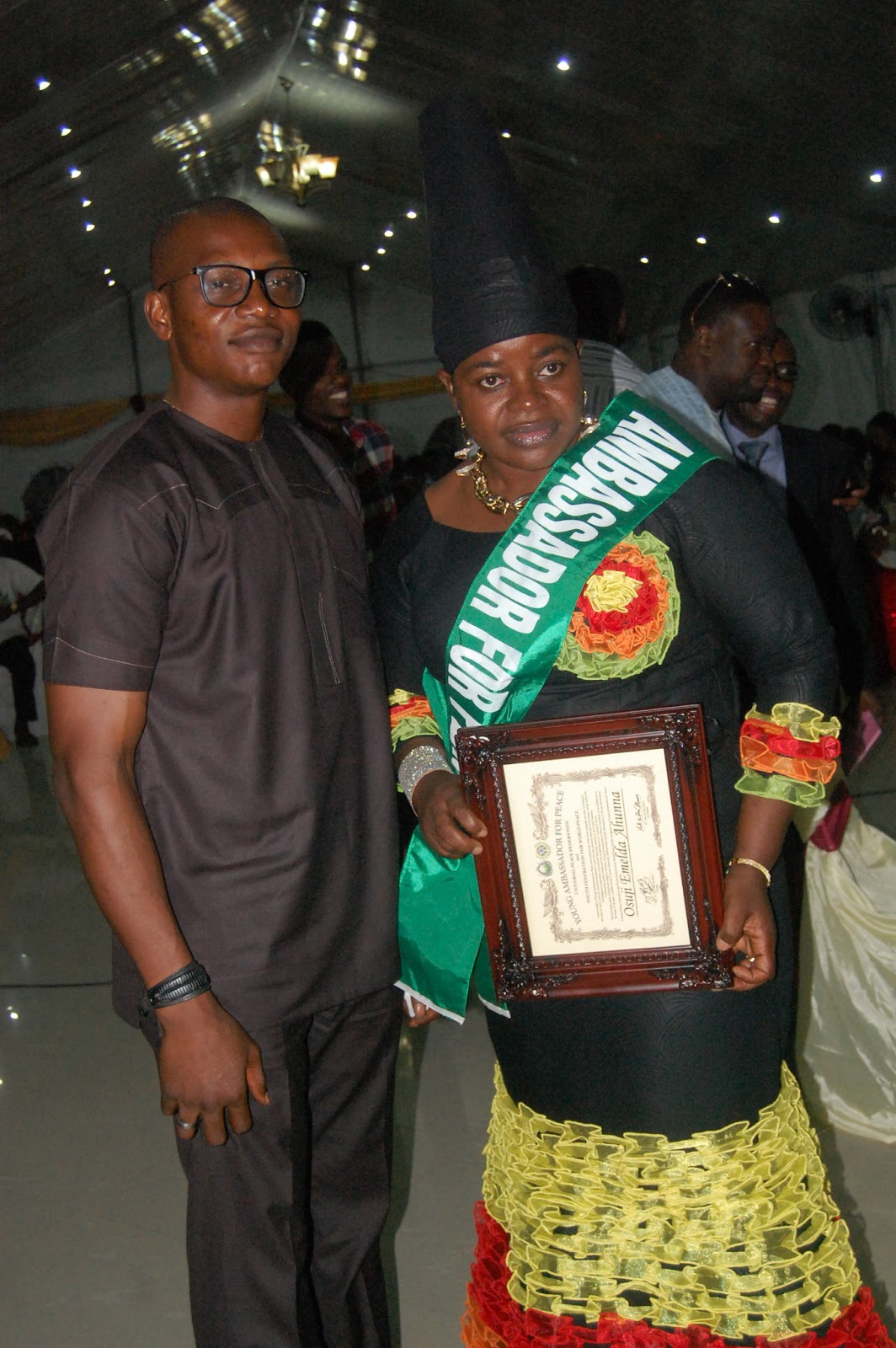 Welcome To Cindy Amos' Blog: MADAM MODESTY RECEIVES UNITED NATIONS ...