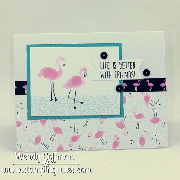 Stamping Rules! Monthly Memories Calypso Cards