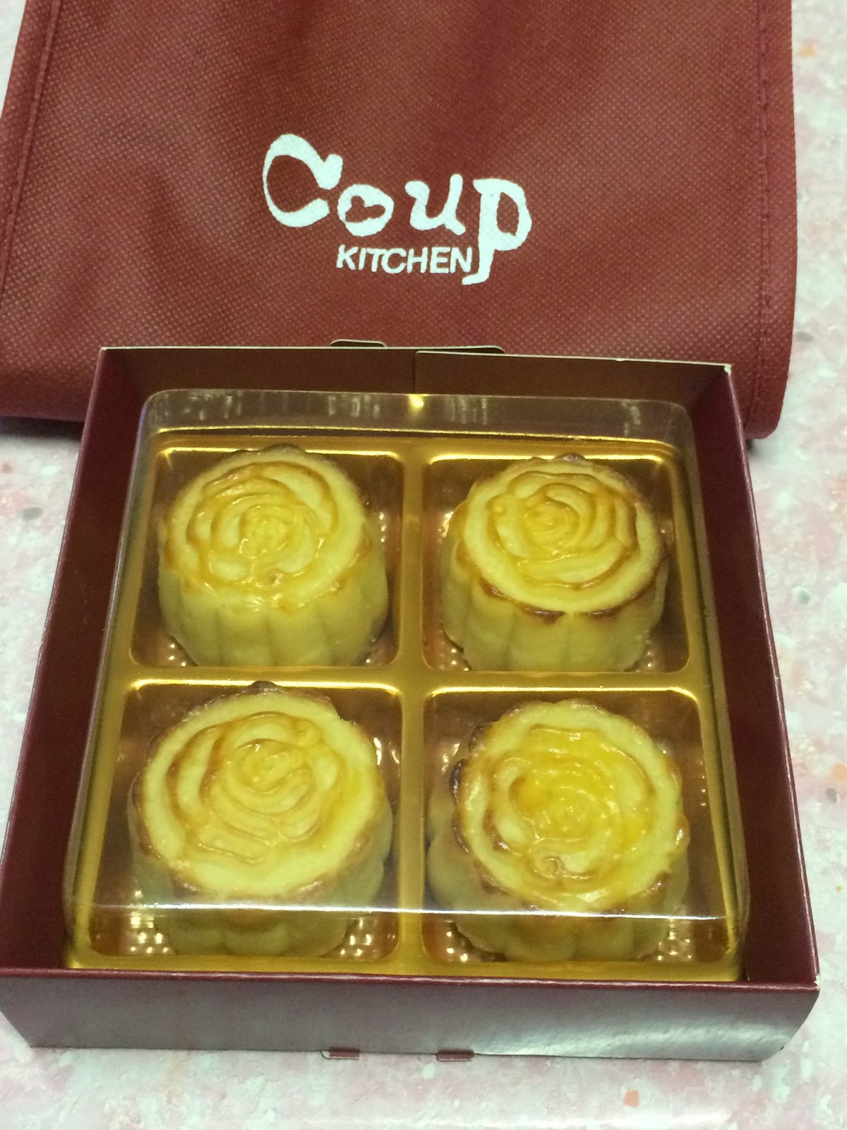 味之素: Coup Kitchen酥皮奶皇月餅