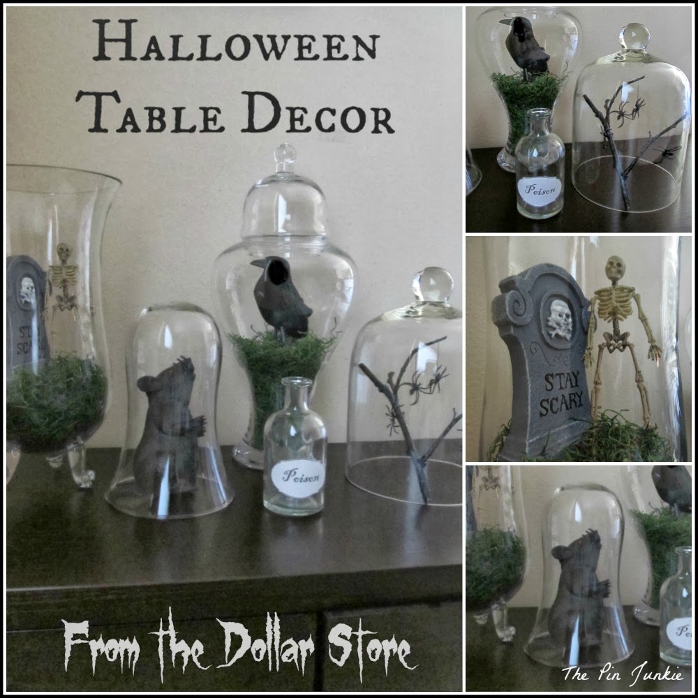 Dollar Store Halloween Decor: Tablescape