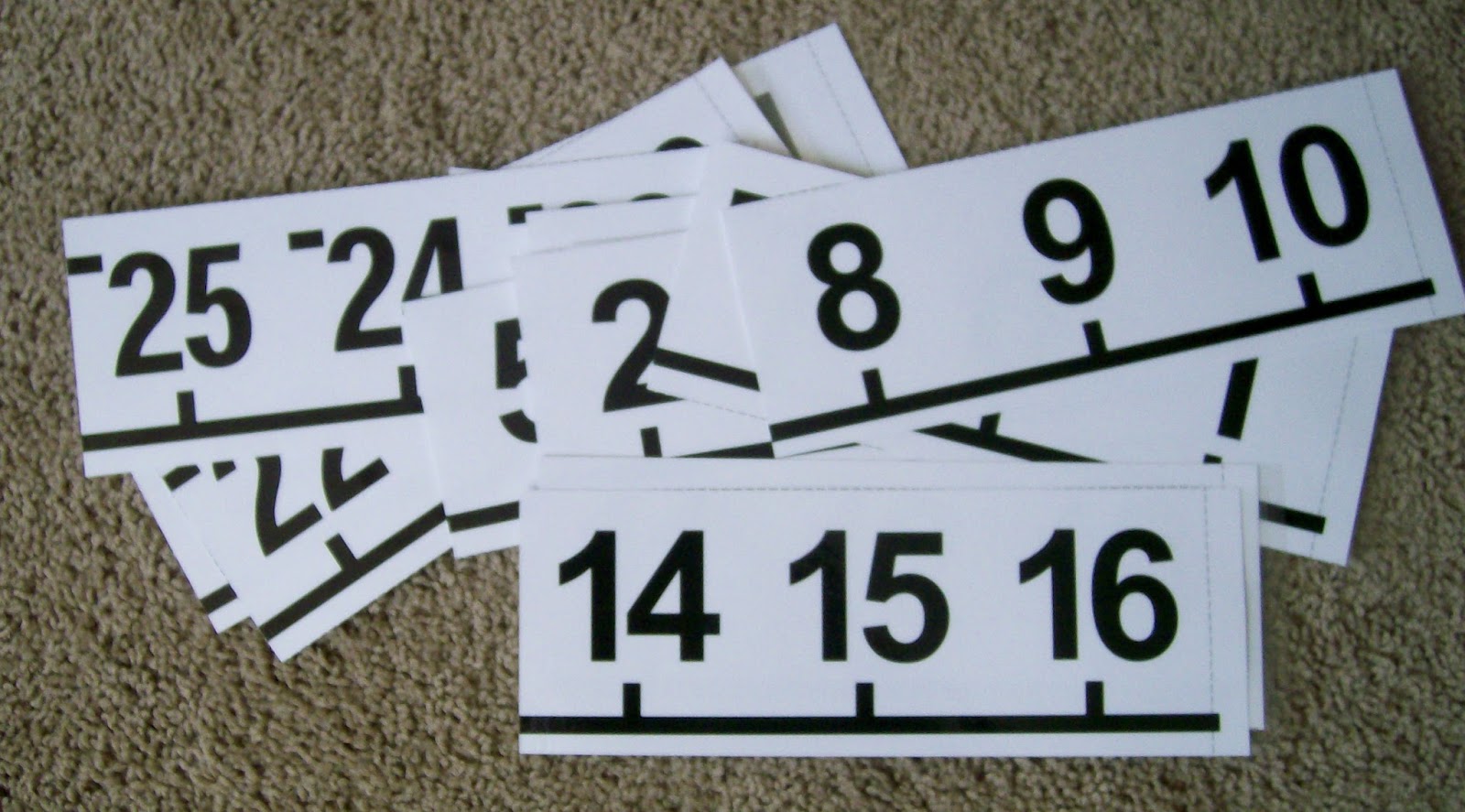 Math Love Made 4 Math Printable Number Line Poster