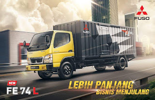 Mitsubishi Fuso FE74 Long - Canter Double 125PS - Mitsubishi Srikandi Jakarta