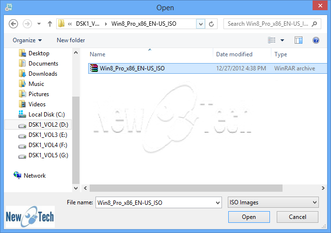 install win 7 from usb