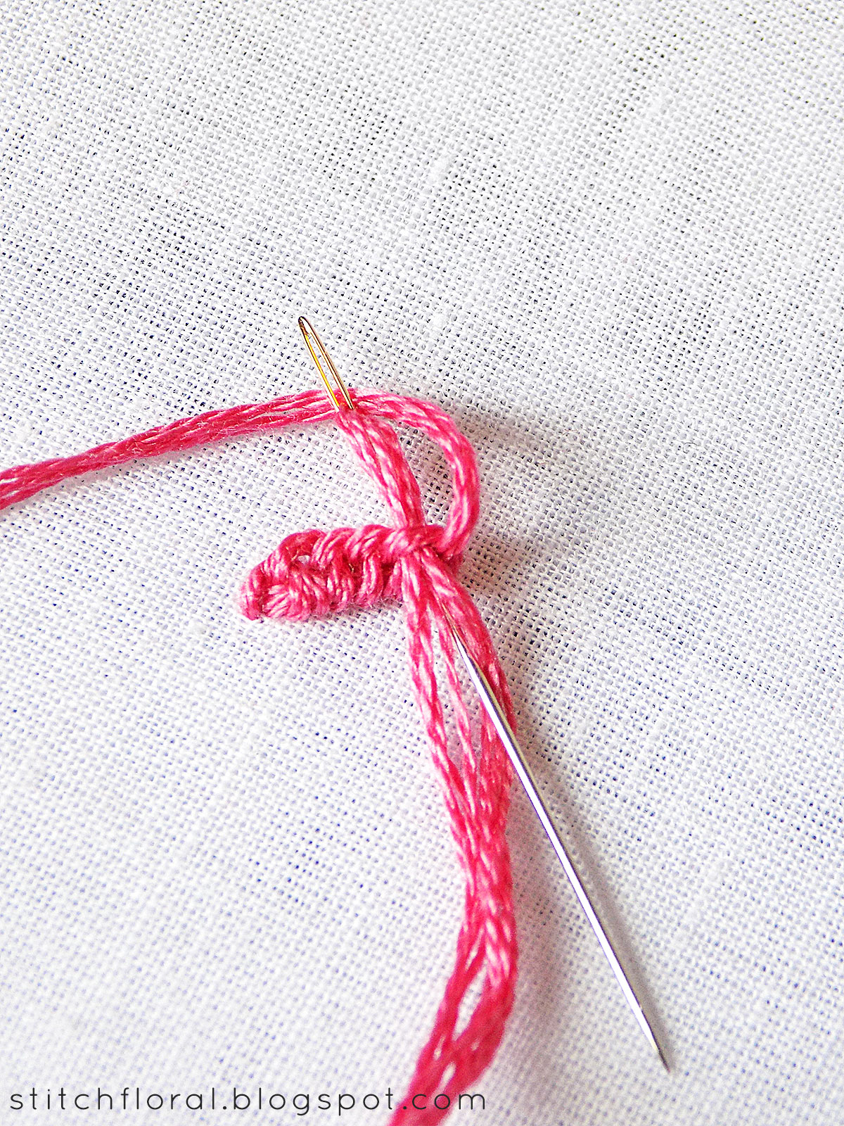 The Real Detached Buttonhole - Stitch Floral