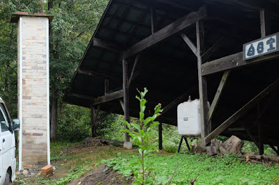 長野県生坂村の陶芸・器　白日窯　登り窯