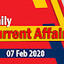 Kerala PSC Daily Malayalam Current Affairs 07 Feb 2020