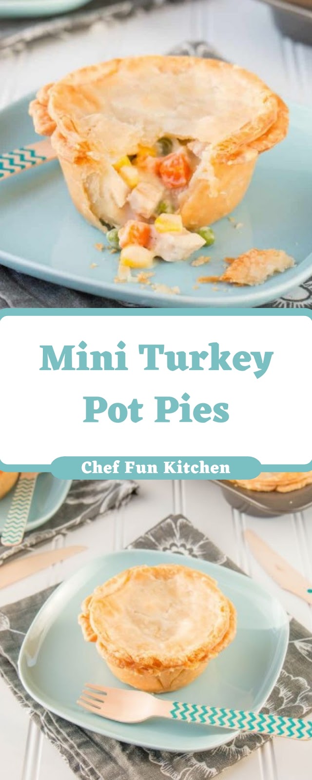 Mini Turkey Pot Pies Mini Turkey Pot Pies
