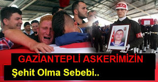 Gaziantepli şehit Mehmet Bakan gözyaşlarıyla toprağa verildi