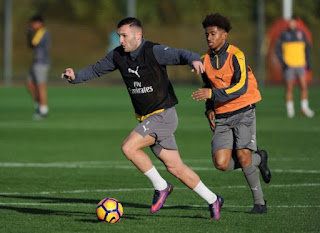 Four Players Join the Arsenal First Team Ahead of Boxing Day Clash