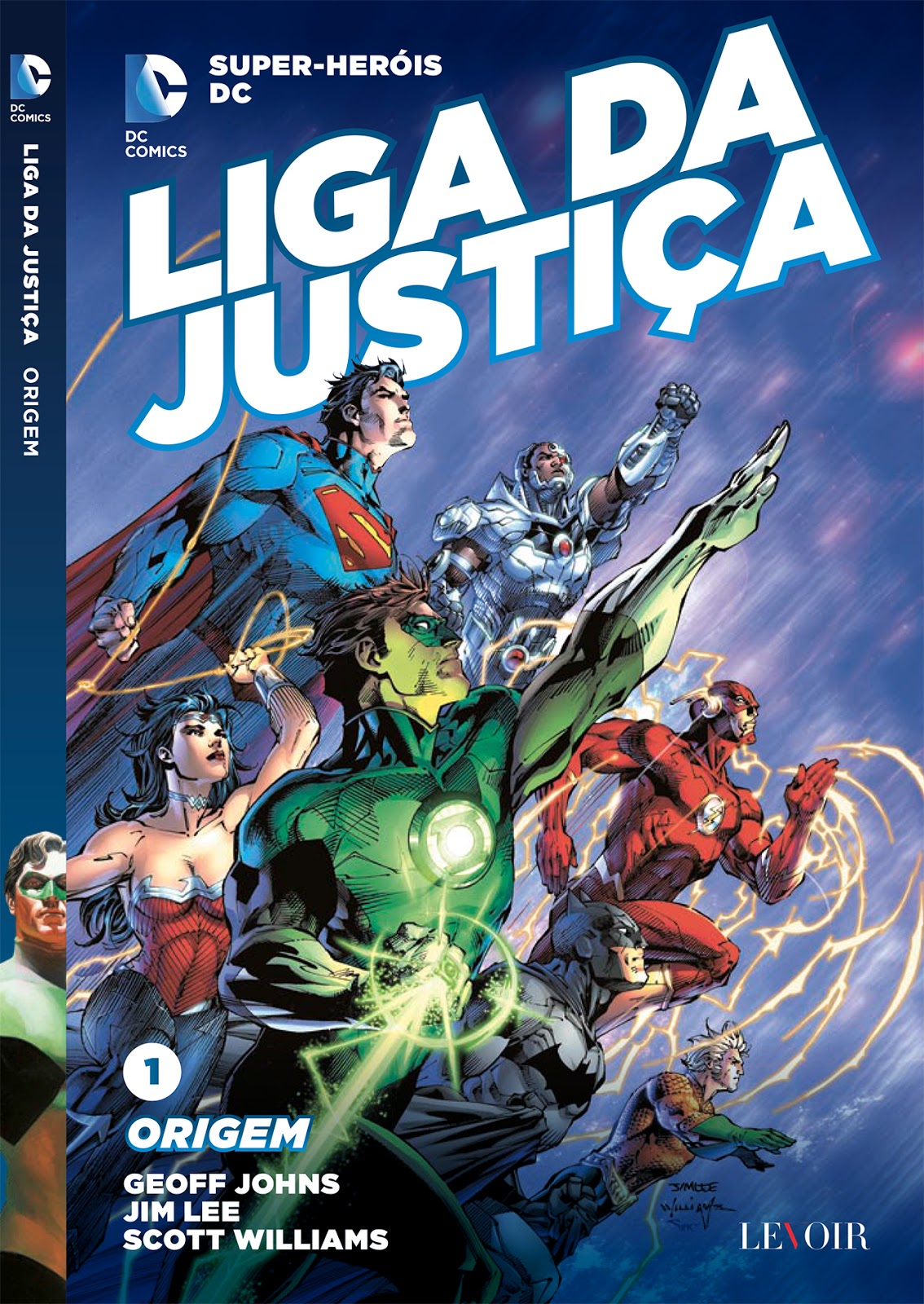 Leituras de BD/ Reading Comics Lançamento Levoir Colecção SuperHeróis DC Comics Vol.1Liga da