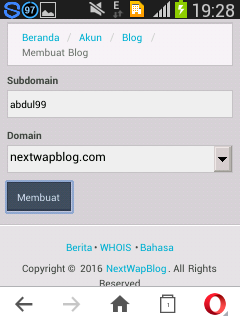 Next Wap Blog Logo