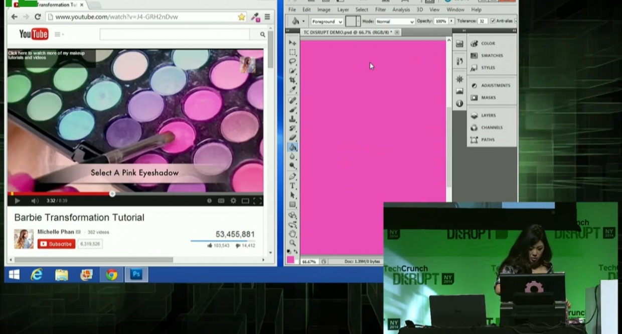 cosmetic printer founded by Grace Choi