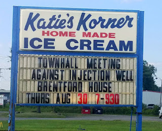 meeting announced about fracking waste injection well, Hubbard Twp, Trumbull County, Ohio