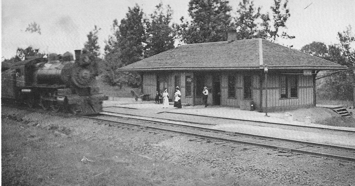 Vintage Railroad Pictures Pennsylvania Railroad Depot, Elma, N.Y.