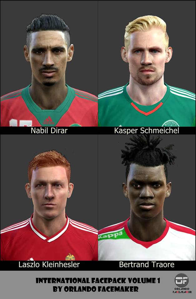 ultigamerz: PES 2013 International Face-Pack Vol.1 2017