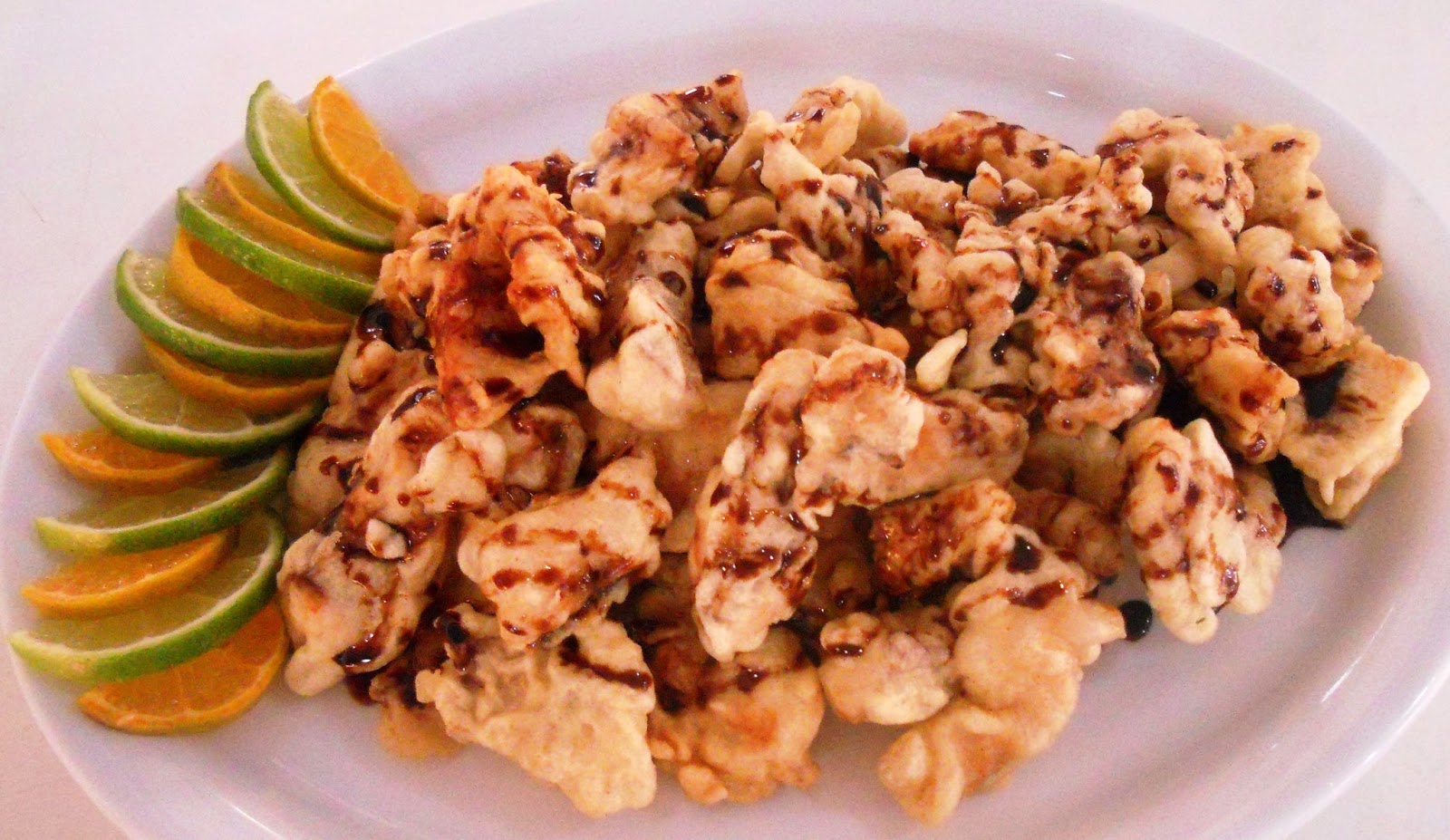 Tempura de Tilápia Receita