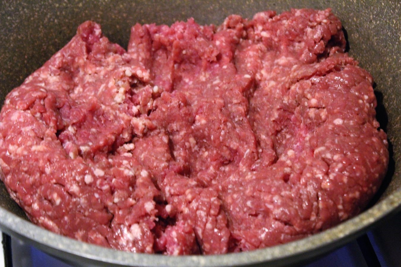 Grau hackfleisch Hackfleisch noch