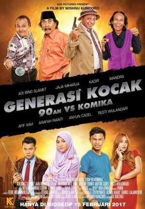 SINOPSIS Generasi Kocak: 90an vs Komika (2017)