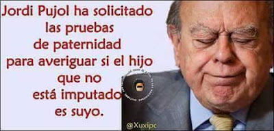 Jordi Pujol ha solicitado las pruebas de paternidad para averiguar si el hijo que no está imputado es suyo. Jordi Pujol ha solicitado las pruebas de paternidad para averiguar si el hijo que no está imputado es suyo.
