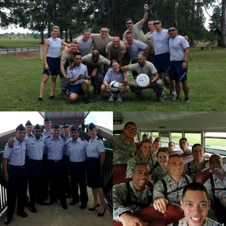 Aunie Sauce Air Force Officer Training School