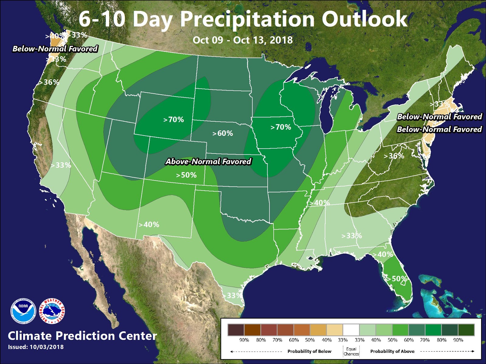 the long range outlooks from the climate prediction center valid oct 9 13th show high confidence of colder than normal temperatures with slightly elevated the long range outlooks from the climate prediction center valid oct 9 13th show high confidence of colder than normal temperatures with slightly elevated