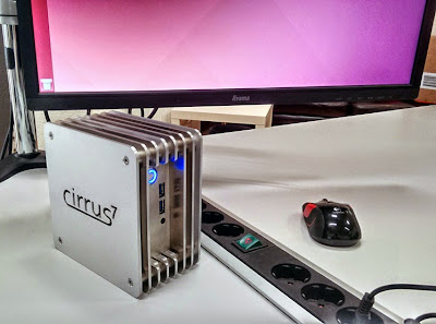 PC Mini Cirrus7 Nimbini dengan Ubuntu OS 