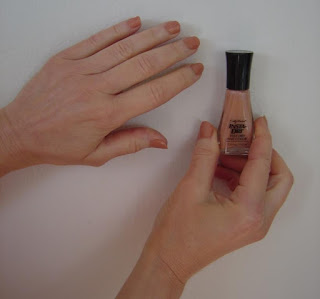 Review + Swatches--Sally Hansen Insta-Dri Nail Polishes Shades As Hot As the Summer Season! Insta-Dri #160 Mauve It polish.jpeg