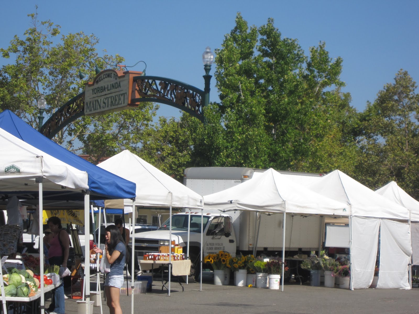 Searching for Fabulous Places in O.C. & L.A. Yorba Linda Farmer's Market