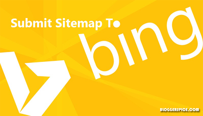submit sitemap to Bing
