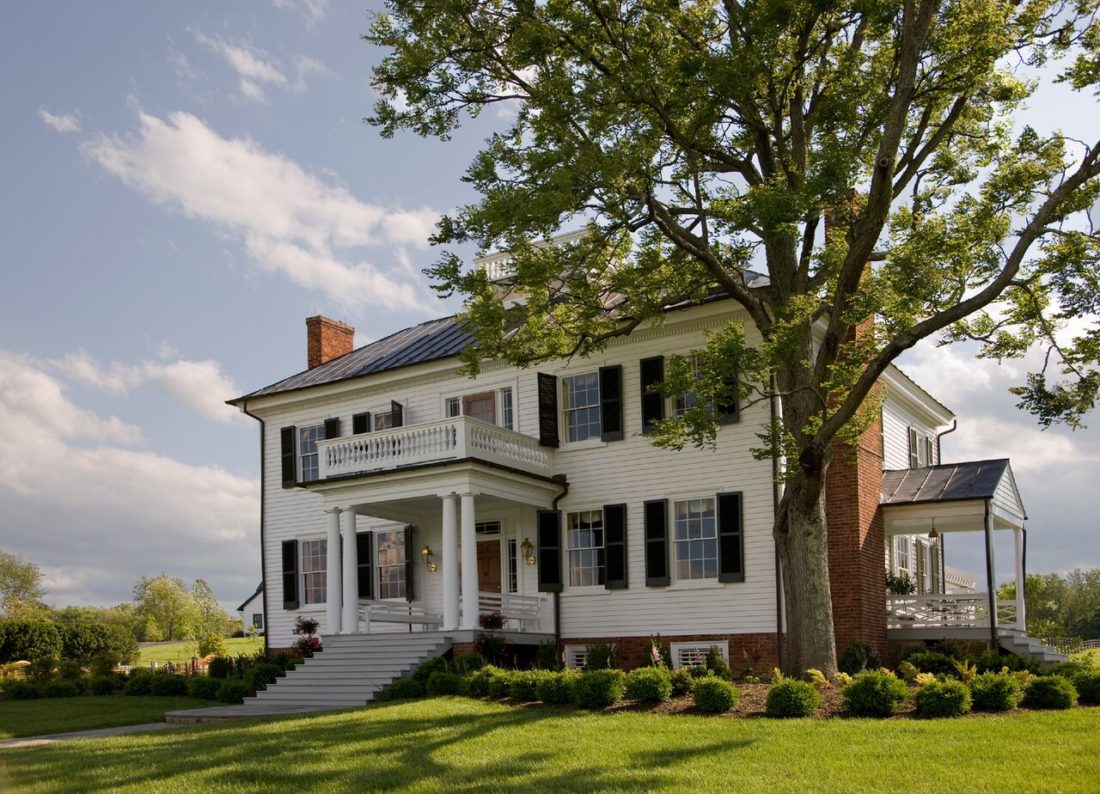 1829 Mount Fair Farm restoration Charlottesville, VA Content in a Cottage