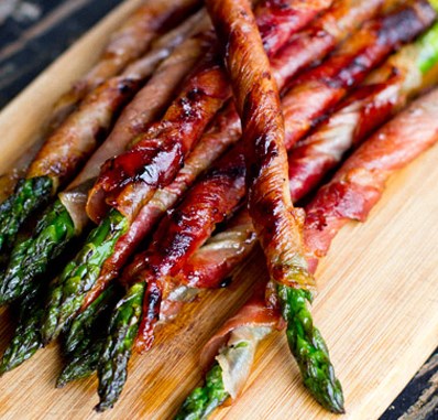 Prosciutto Wrapped Asparagus #paleodiet #thanksgiving Prosciutto Wrapped Asparagus #paleodiet #thanksgiving