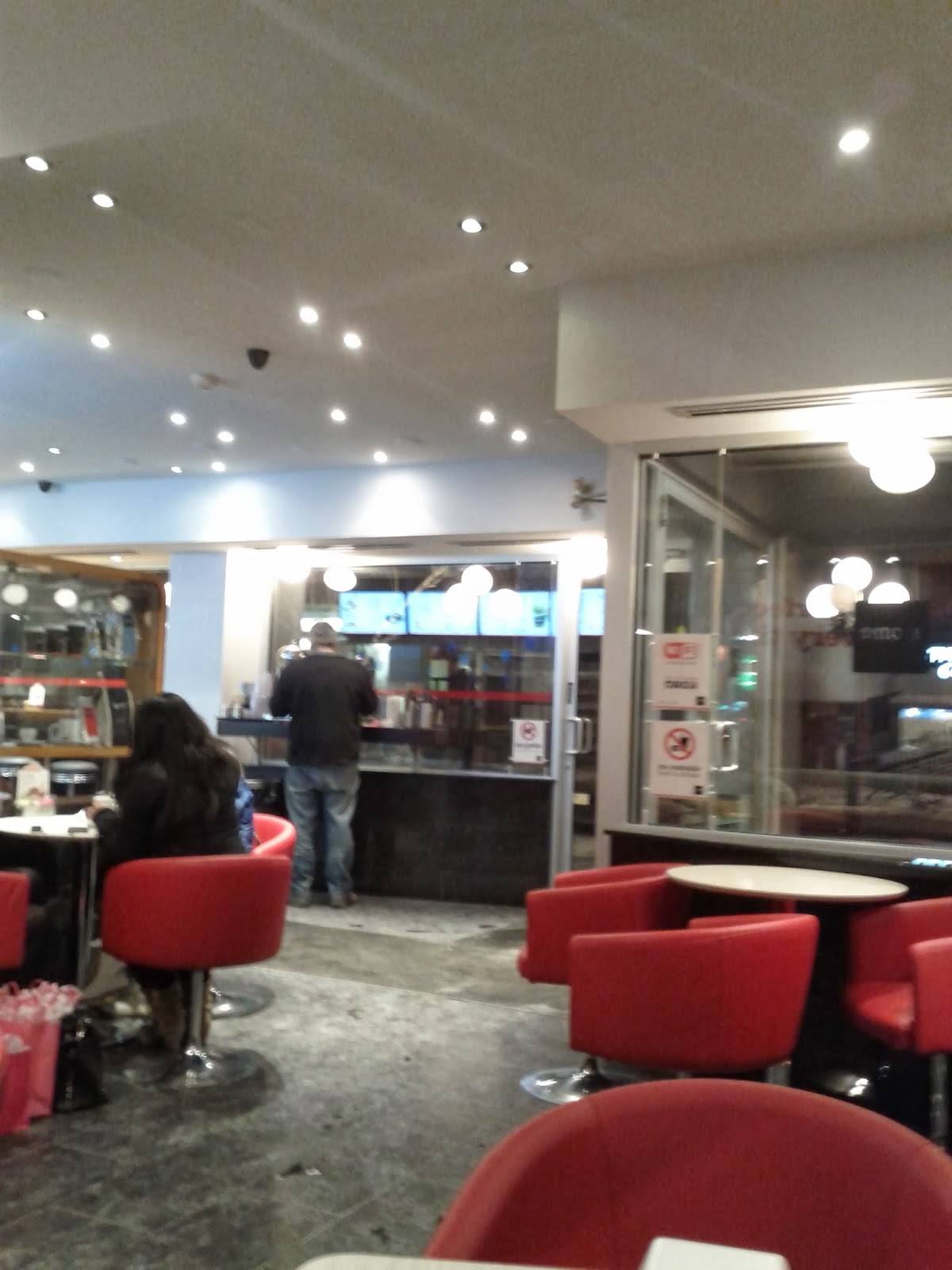 Toronto things Aroma Espresso Bar renovated and more bright and white