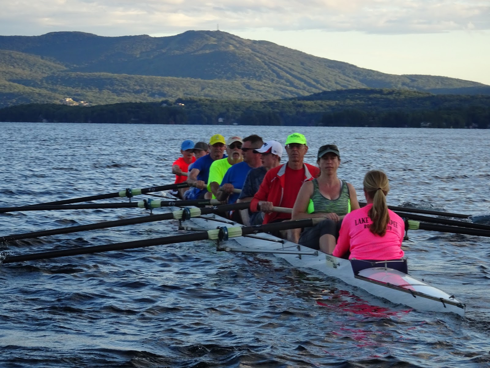 Outdoor Enthusiast Rowing Lessons with Lake Sunapee Rowing Club