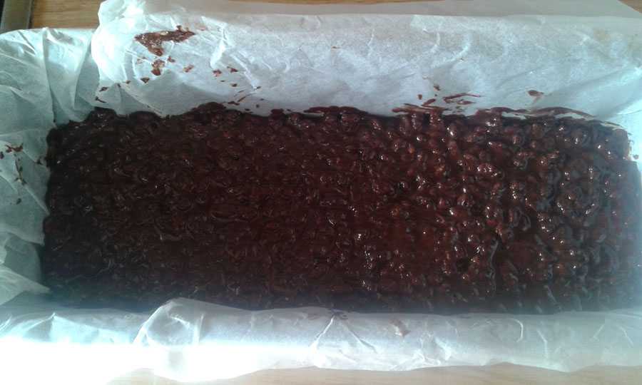 turrón de chocolate