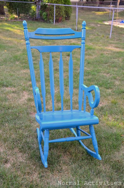Normal Activities: rocking chair redo complete